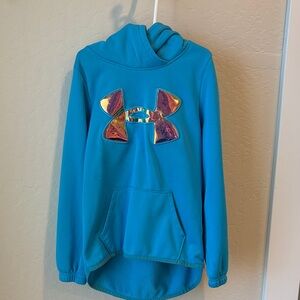 Under Armour Kids Teal Hoodie